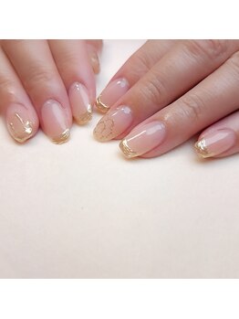 ピオニーネイル(peony nail)/はちみつネイル