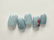 ユノ フィオーレ(Juno fiore)/金魚ネイル