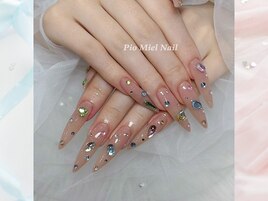 ヌーディーピンク×スティレット