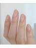 【自爪育成】自爪風うる艶クリアデザイン♪4500円