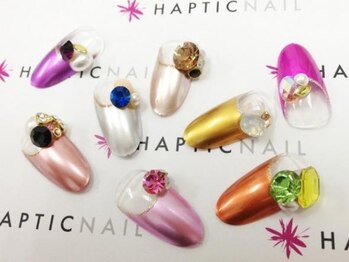 ハプティック/メタリックネイル