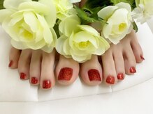 プルミエ ネイル(Premier Nail)/キラキララメ☆彡レッド