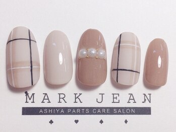マークジーン 甲南山手(MARK JEAN)/チェックマットコートネイル