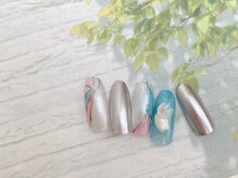 ネイルサロン&スクール ジーナ(GINA)/シルバーネイル
