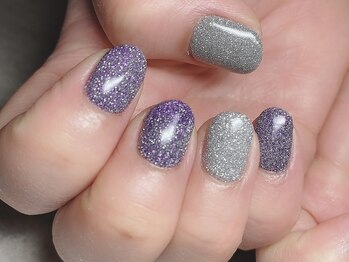 ワンカラー・フラッシュネイル