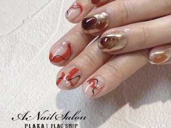 エーネイルサロン プラーカ本店(A-Nail Salon)/アシメネイル