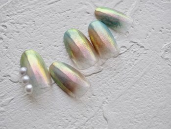 カトルナフ(quatre fois neuf)/オーロラニュアンスネイル