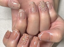 クラル 平塚店(CURAR)/ぷっくりお花デザイン