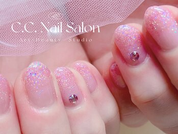 シーシーネイルサロン 池袋(C.C.Nail salon)/ラメグラテーション