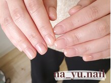 ナユネイル(na_yu.nail)/自爪風クリアネイル 32/32