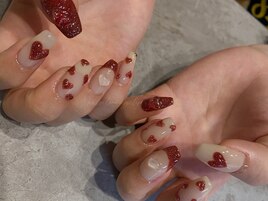 フラッシュネイル/ハートネイル
