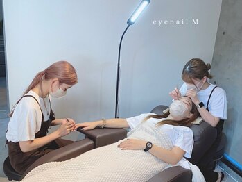 アイネイル エム(eyenail M)の写真/【忙しいあなたにオススメ◎】時間短縮で効率よくオシャレが叶う！短時間でも隙の無い美しい女性に♪