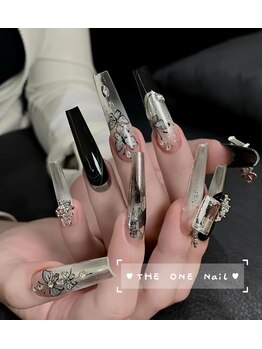 ザ ワン 女子大店(THE ONE)/長さだし/スカルプネイル