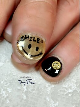 タイニーツリー(Tiny Tree)/メンズネイル スマイル