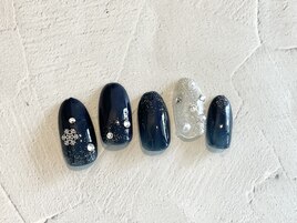 9/16～雪ネイル