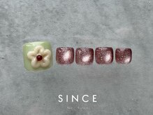 シンス(Since)/4月 foot monthly design