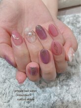 プライベート ネイルサロン マーマ(murmur)/ぷっくりフラワーネイル