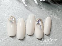 ラティレ 銀座(Lattirer)/ぷっくりニュアンスネイル