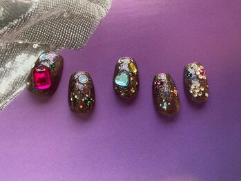 ソウ 難波店 nail salon Sou/キラキラネイル☆
