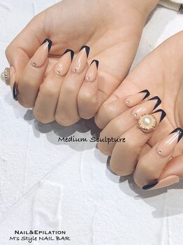 エムズスタイル ネイルバー(M's Style NAIL BAR)/guest nail