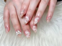 シベル(Ci belle)/ブラックネイル/結婚式ネイル