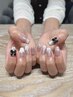 【HAND】マグネットネイルorグラデーションネイル　￥6600