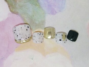 ネイルライフ(NailLife)/鉱物系ミラーニュアンス