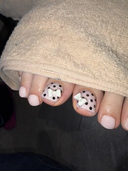 アース コアフュールボーテ 新潟中野山店 (EARTH Coiffure beaute')/フットドットネイル