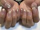 アネモネネイル(anemone nail)の写真