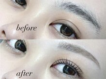 ワーブ 一宮店(worb.)/eyebrows wax＋eyelash perm