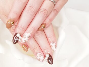 キープ ネイルサロン(KEEP)/レオパード~秋色~