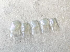 シースルーオーロラパール¥9200