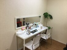 メイクスペースもバッチリ