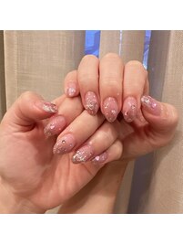 キラキラ ラメグラ リボンパーツ