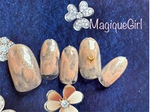 マジックガール 津田沼店(MagiqueGirl)/【ニュアンスピンク＆ハート】