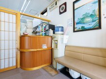 笹原整骨院/和のイメージの受付です！