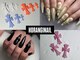 ホランイネイル(HORANGI NAIL)の写真/【90分持ち込みアート¥9600～】SNSで話題のでかクロスも◎天王寺で希少!海外直輸入パーツで貴方だけの指先*