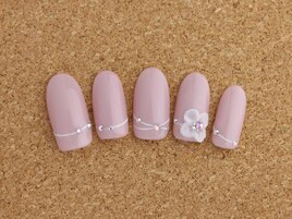 おとなのフラワーネイル¥7,400
