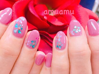 シェルフラワー