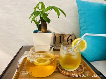 てもみスパ ビタミン(vitamin)/冷たいレモンティー♪