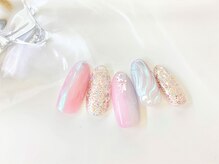 ネイルサロン アミ(Amie)/マーメイドネイル☆夏デザイン♪