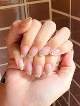 トップノッチネイルズ(TOP NOTCH NAILS)/ガラスフレンチ