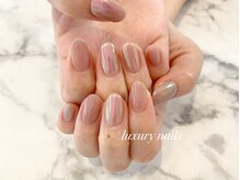 ラグジュアリーネイルズ カワグチ(Luxury Nails Kawaguchi)/オーロラミラー