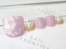 ネイルフロンティア 吉祥寺(NAIL FRONTIER)/ワンポイント桜フット8980円～