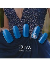 ネイルサロンディーバ 宝塚店(Diva)/One color plus(ストーン)