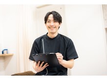 カウンセリングでお身体の状態を伺います。