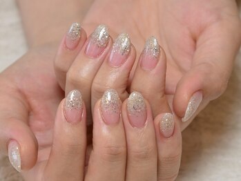 スカルプ★ラメグラデーション