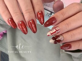 冬★アシメネイル