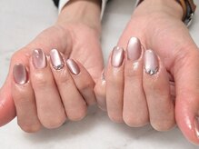 オープンセサミ ネイルアンドアイラッシュ 荻窪店/【定額】潤つやピンクマグネット