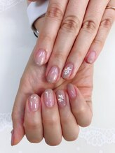 ネイルサロン ティアラリュクス 市川北口店(Tiara Luxe)/グラデーション×シェルネイル